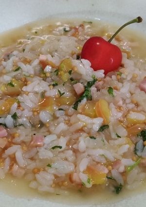 サクランボのリゾット-レシピのメイン写真