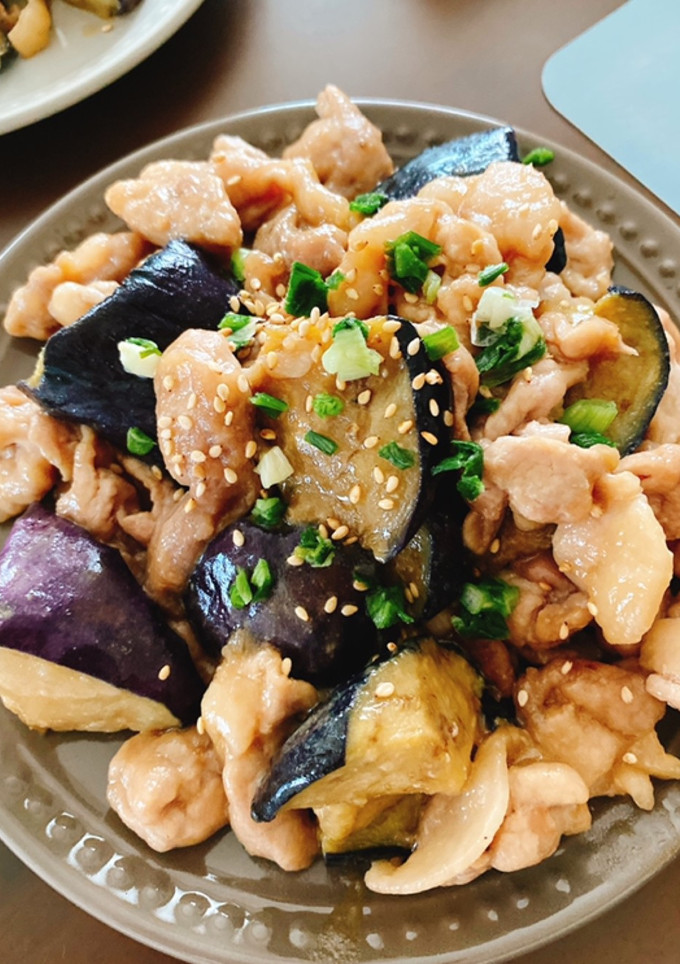 茄子と豚肉の生姜焼き-レシピのメイン写真