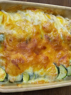 ズッキーニとツナ缶のチーズ焼き-レシピのメイン写真