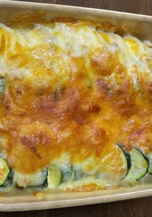 ズッキーニとツナ缶のチーズ焼き-レシピのメイン写真
