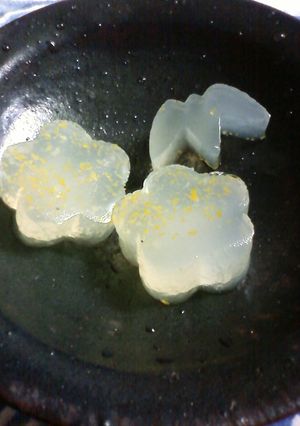 絶品！料亭の柚子寒天-レシピのメイン写真