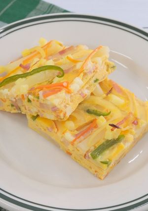 チーズのスパニッシュオムレツ-レシピのメイン写真