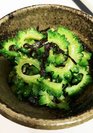 ☆ごま油香るゴーヤの塩昆布和え☆-レシピのメイン写真
