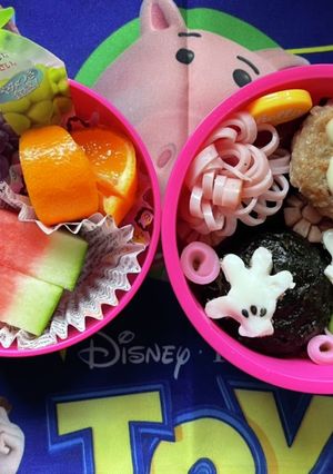 ミッキーキャラ弁/保存用-レシピのメイン写真
