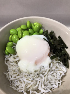 簡単☆温玉しらす丼-レシピのメイン写真