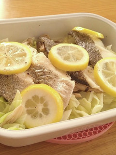 たらのレモン蒸し-レシピのメイン写真
