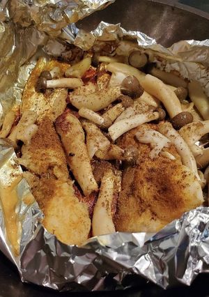 【ダイエット飯】真鱈のカレー粉ホイル焼き-レシピのメイン写真