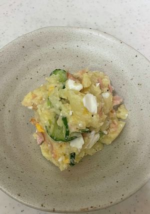 ちょっと手抜きとこだわりポテトサラダ-レシピのメイン写真