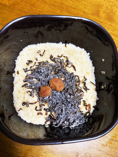 オートミール、梅塩昆布②-レシピのメイン写真