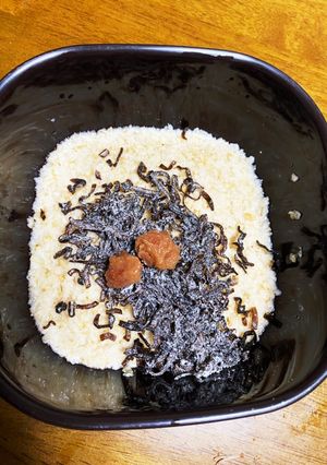 オートミール、梅塩昆布②-レシピのメイン写真
