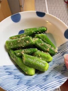 オクラの胡麻和え-レシピのメイン写真