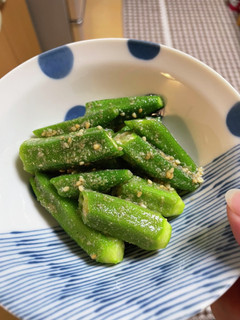 オクラの胡麻和え-レシピのメイン写真