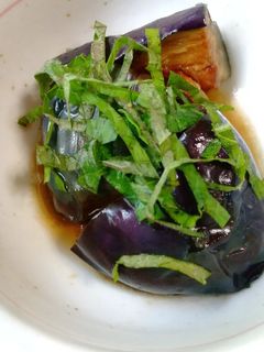 なすの揚げ浸し-レシピのメイン写真