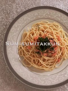 簡単♪焼き鮭でさっぱり冷製パスタ☆-レシピのメイン写真