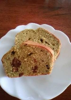 抹茶のケーキinマロン-レシピのメイン写真