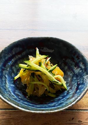 胡瓜とクラゲの切って和えるだけサラダ-レシピのメイン写真