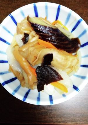 車麩とキクラゲの野菜煮-レシピのメイン写真