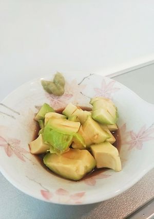 アボカドわさび醤油-レシピのメイン写真