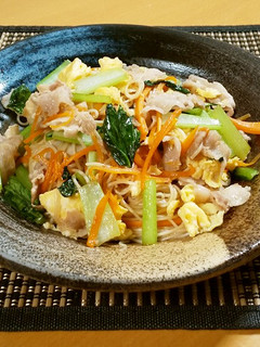そうめんチャンプルー オイスター風味-レシピのメイン写真