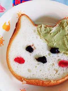 ねこねこ食パン-レシピのメイン写真