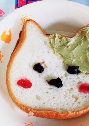 ねこねこ食パン-レシピのメイン写真
