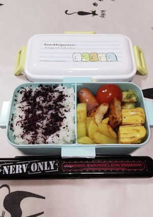 明日から夏休み！高一娘のお弁当♪-レシピのメイン写真