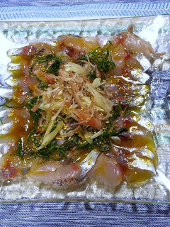 鯵のカルパッチョ-レシピのメイン写真
