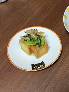 厚揚げ、サッパリうま〜いやつ!-レシピのメイン写真