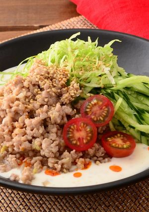 ヨーグルト担々サラダうどん-レシピのメイン写真