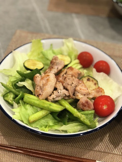 爽やかレモンの夏野菜チキンソテー-レシピのメイン写真