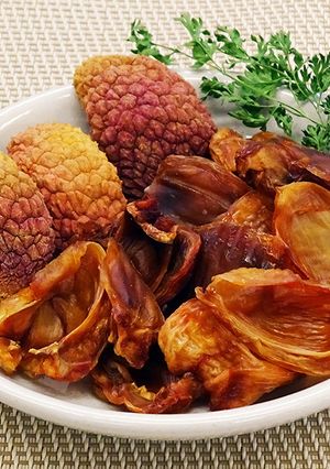 ライチのドライフルーツの作り方-レシピのメイン写真