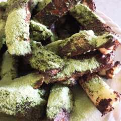 パンの耳で抹茶チョコスイーツ-レシピのメイン写真