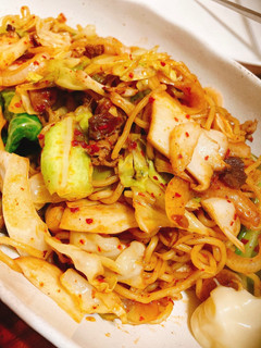 辛いおつまみ焼きそば-レシピのメイン写真
