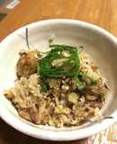 超簡単！秋刀魚缶詰炊き込みご飯★