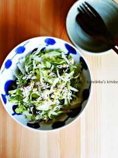 しし唐とシラスのレタスサラダ-レシピのメイン写真