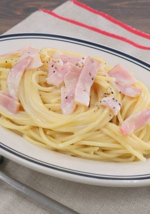 ゴルゴンゾーラの豆乳クリームパスタ-レシピのメイン写真