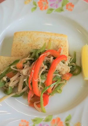 豆腐のステーキ　野菜たっぷりのせ-レシピのメイン写真