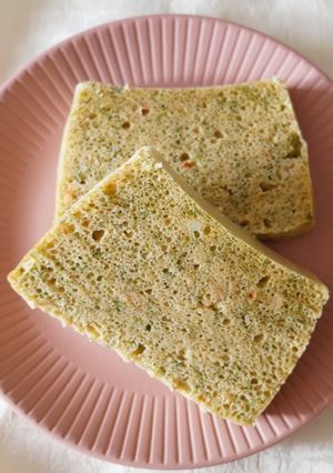 タッパー１つで！お好み焼き味米粉パン-レシピのメイン写真