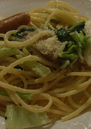 ♠根菜のクリームソースパスタ♤-レシピのメイン写真
