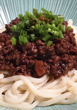 夏はコレ簡単♡元気印♡冷やし肉味噌うどん-レシピのメイン写真
