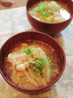 胡麻味噌汁-レシピのメイン写真
