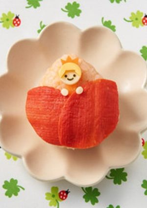 おやゆび姫おにぎり-レシピのメイン写真