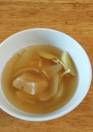 真夏なのに〜米粉とさつまいものすいとん汁-レシピのメイン写真