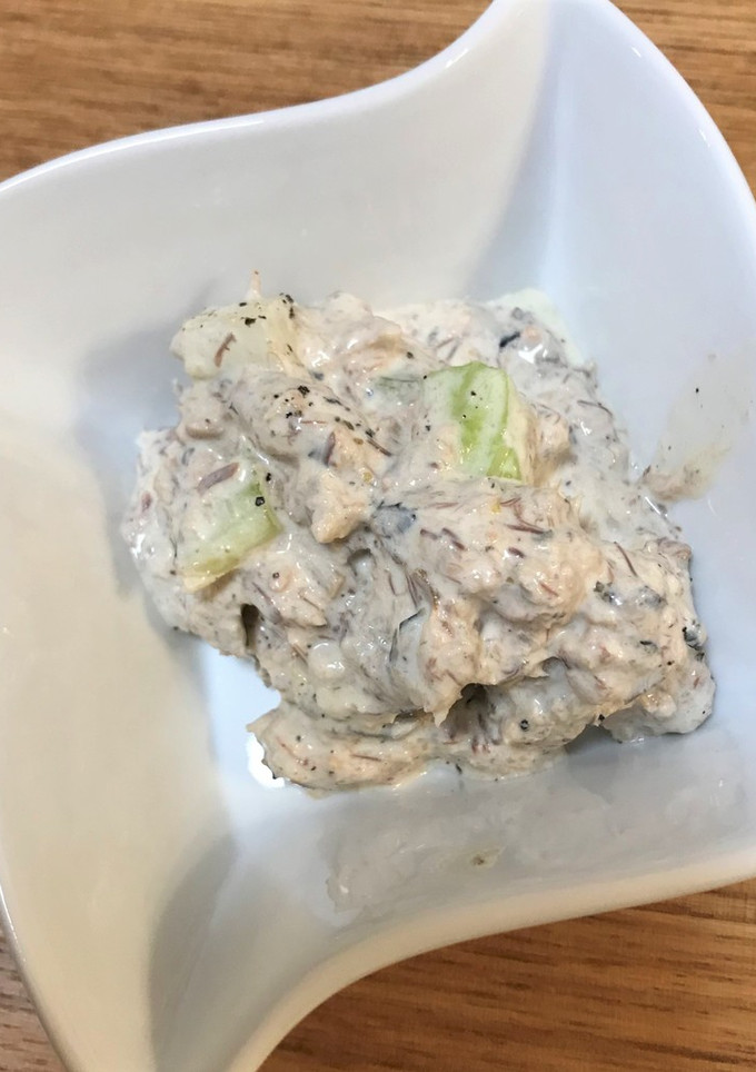 さばとセロリマヨネーズ和え-レシピのメイン写真
