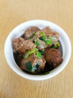 鶏レバーのネギ塩いため煮-レシピのメイン写真