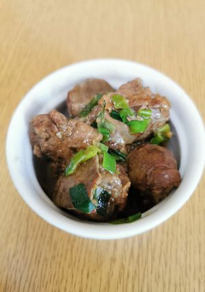 鶏レバーのネギ塩いため煮-レシピのメイン写真