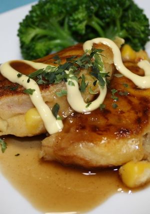 コーンとチーズのお好み焼き-レシピのメイン写真