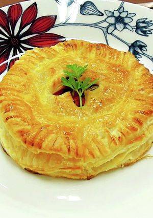 きのこのハニーマスタードパイ包み焼き-レシピのメイン写真