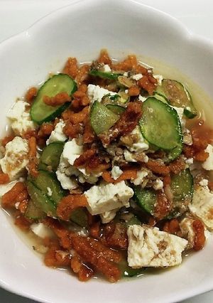犬ご飯　冷や汁風ぶっかけごはん-レシピのメイン写真