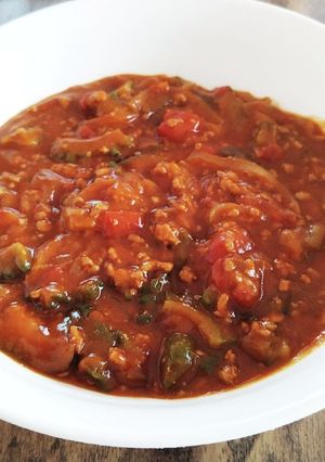 夏野菜のカレー-レシピのメイン写真